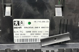 Commande chauffage CITROEN C5 2