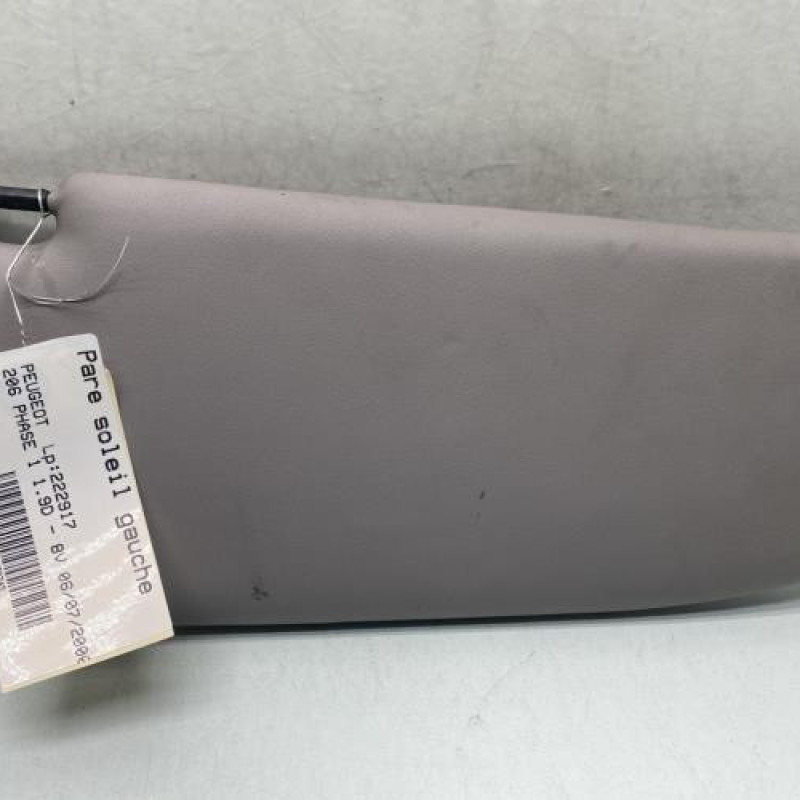 Pare soleil gauche PEUGEOT 206 Photo n°4