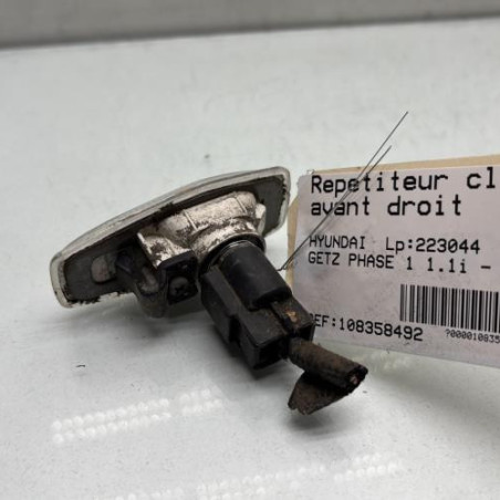 Repetiteur clignotant avant droit  (Feux) HYUNDAI GETZ