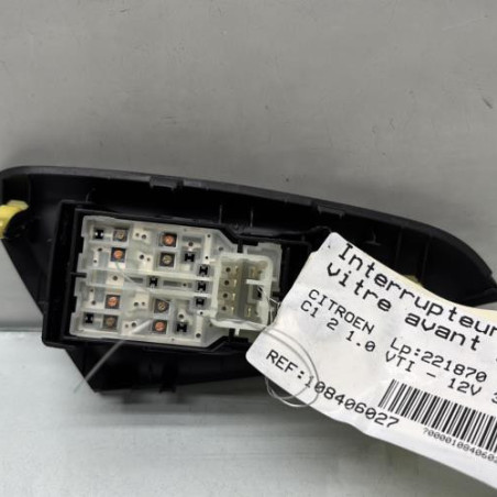 Interrupteur de leve vitre avant gauche CITROEN C1 2