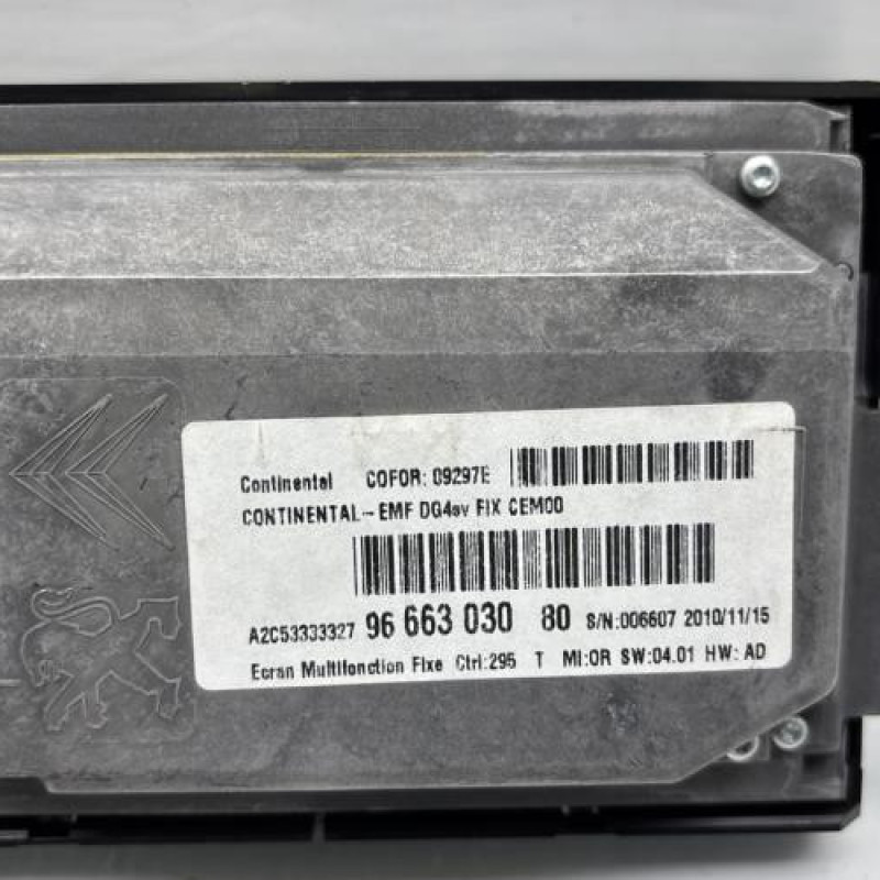 Ecran GPS CITROEN C4 2 Photo n°4