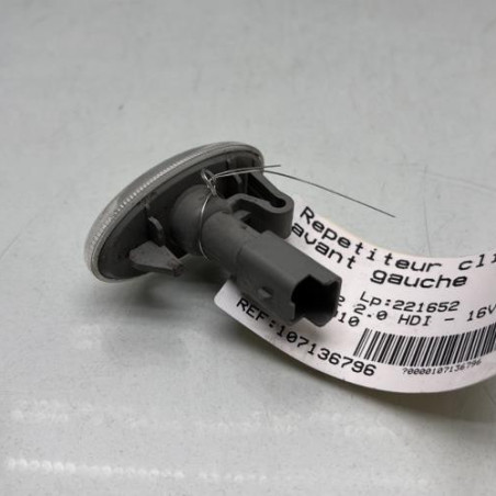 Repetiteur clignotant avant gauche (Feux) PEUGEOT EXPERT 2