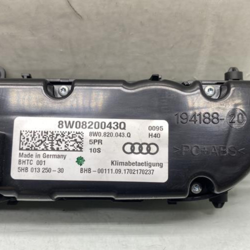 Commande chauffage AUDI A4 4 Photo n°4