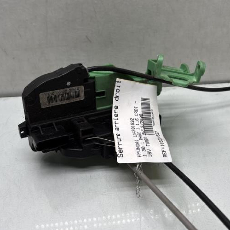 Serrure arriere droit HYUNDAI I 30 1 Photo n°3