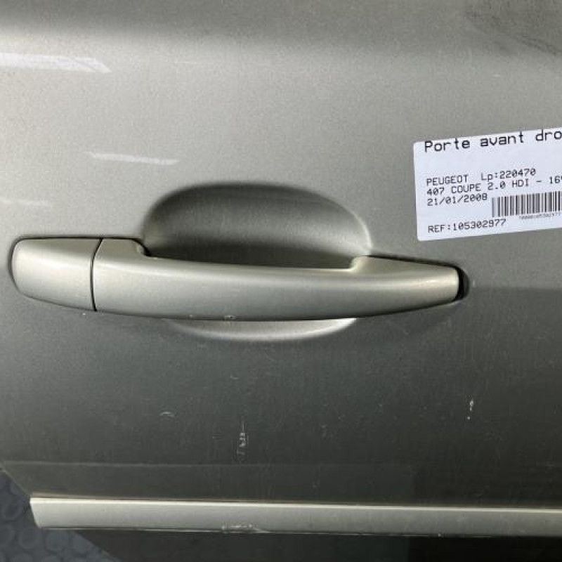 Porte avant droit PEUGEOT 407 Photo n°2