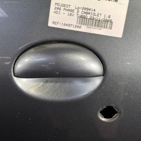 Porte avant gauche PEUGEOT 206