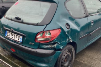 Optique avant principal gauche (feux)(phare) PEUGEOT 206