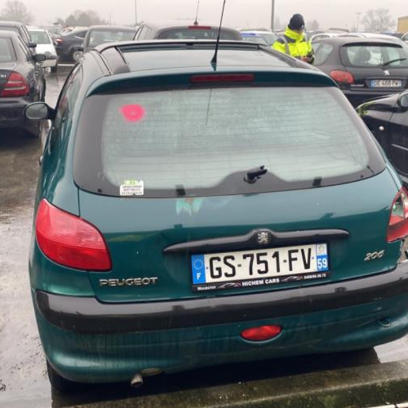 Optique avant principal gauche (feux)(phare) PEUGEOT 206 Photo n°8