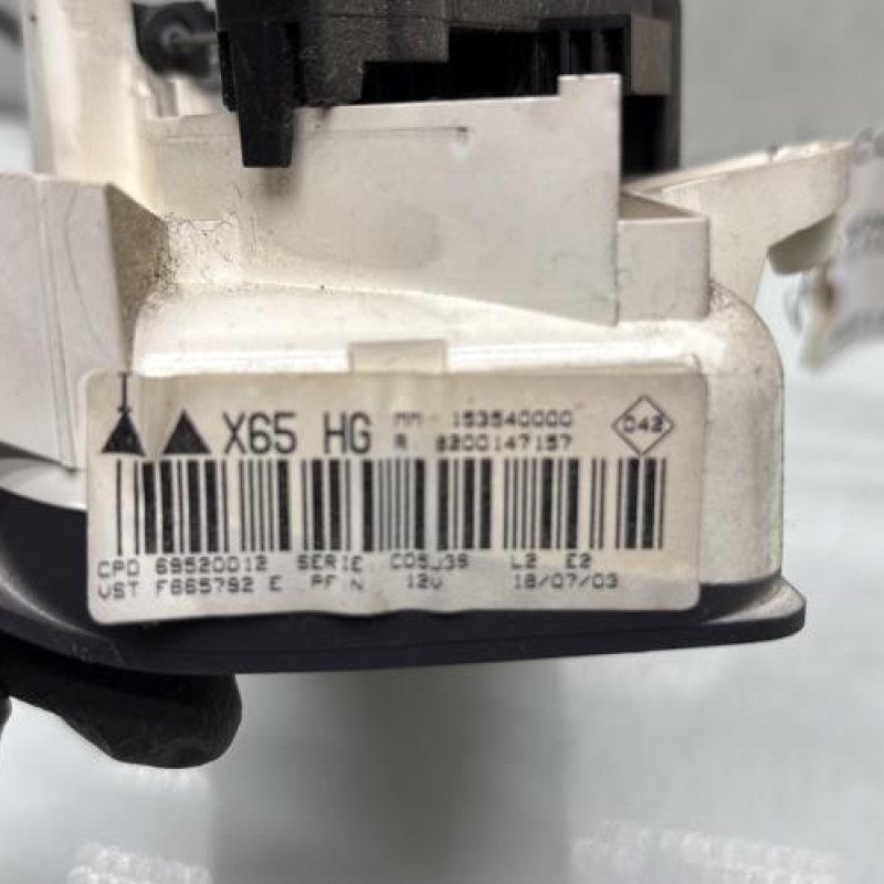 Commande chauffage RENAULT CLIO 2 Photo n°5