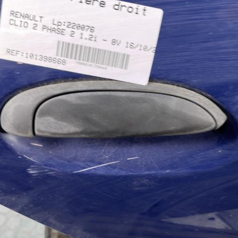 Porte arriere droit RENAULT CLIO 2 Photo n°2