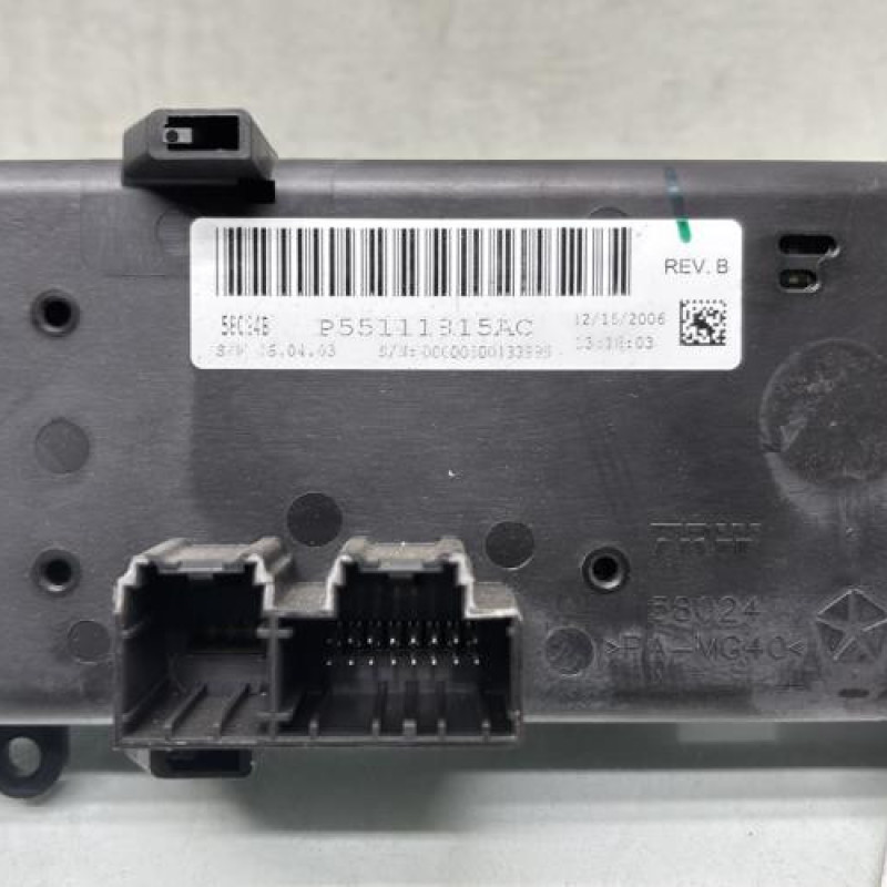 Commande chauffage CHRYSLER SEBRING 2 Photo n°3