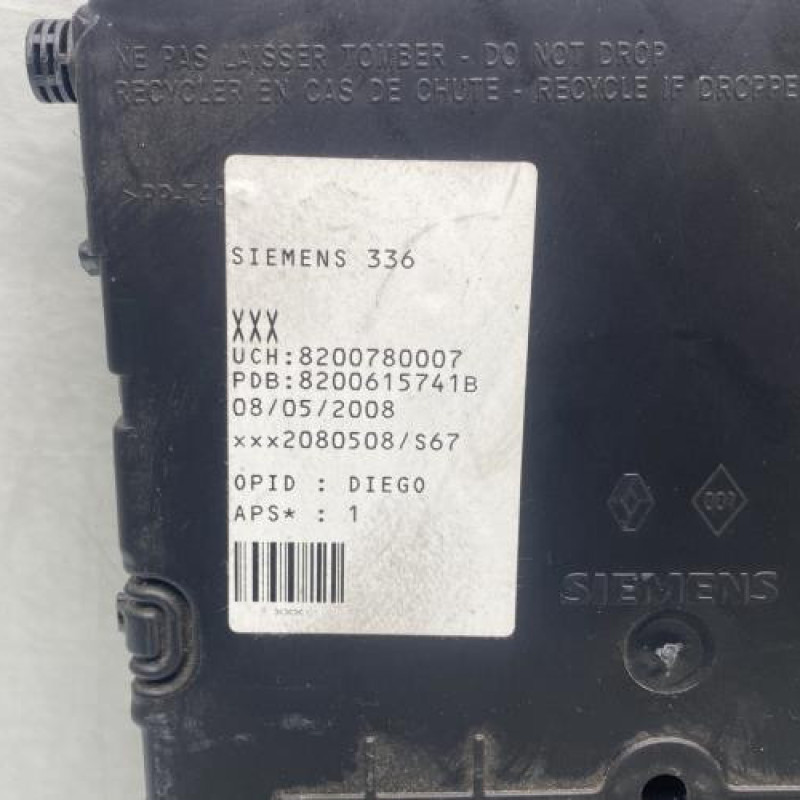 Boitier BSI RENAULT MEGANE 2 Photo n°2