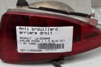 Anti brouillard arriere droit RENAULT KADJAR Photo n°1
