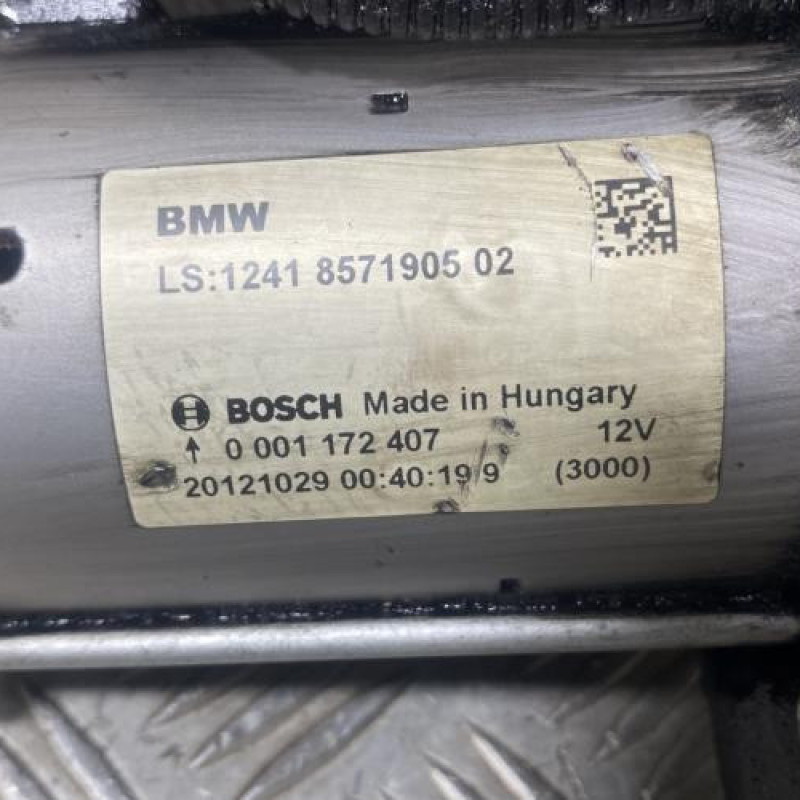 Demarreur BMW SERIE 1 F20 Photo n°3