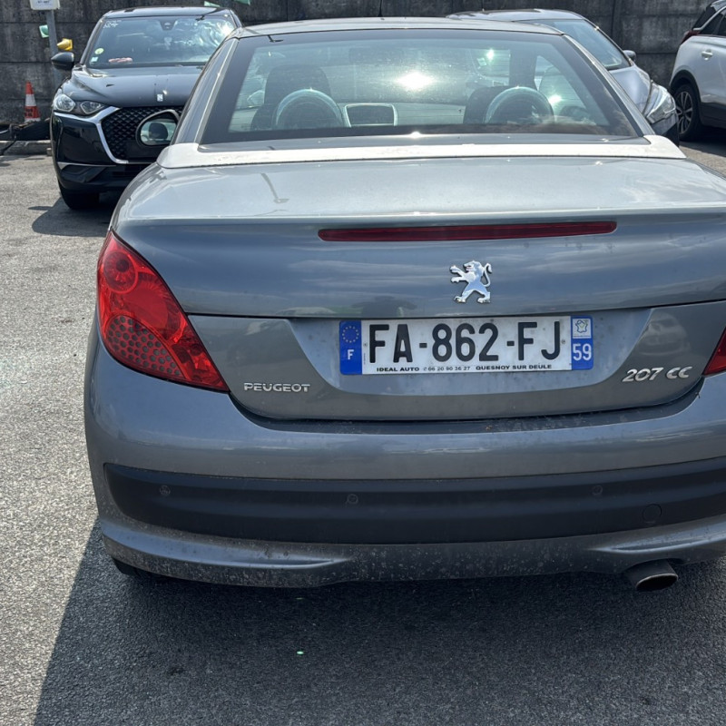 PEUGEOT 207 PHASE 1 CABRIOLET 1.6i - 16V Photo n°16