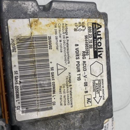 Boitier air bag PEUGEOT 206
