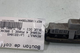Bouton de coffre RENAULT MEGANE 4