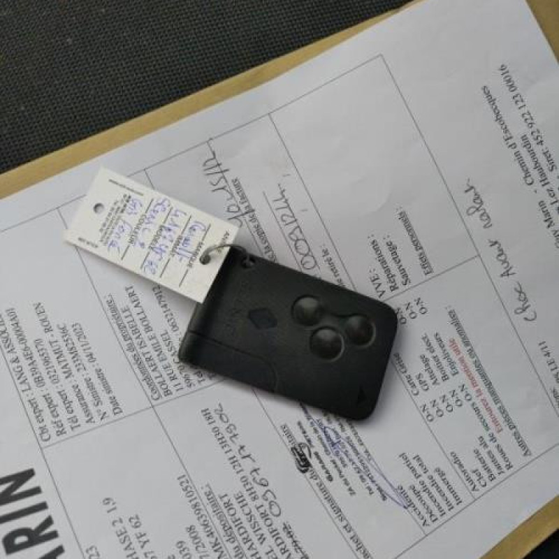 Bouton de coffre RENAULT SCENIC 2 Photo n°10