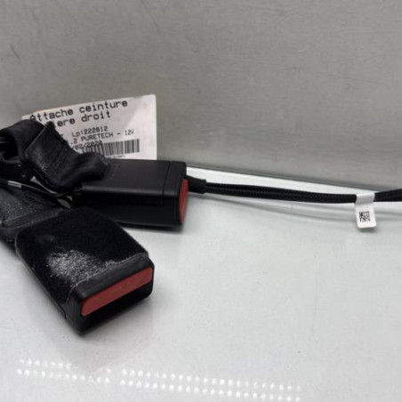 Attache ceinture arriere droit PEUGEOT 2008 2 Photo n°1