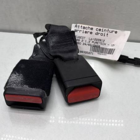 Attache ceinture arriere droit PEUGEOT 2008 2