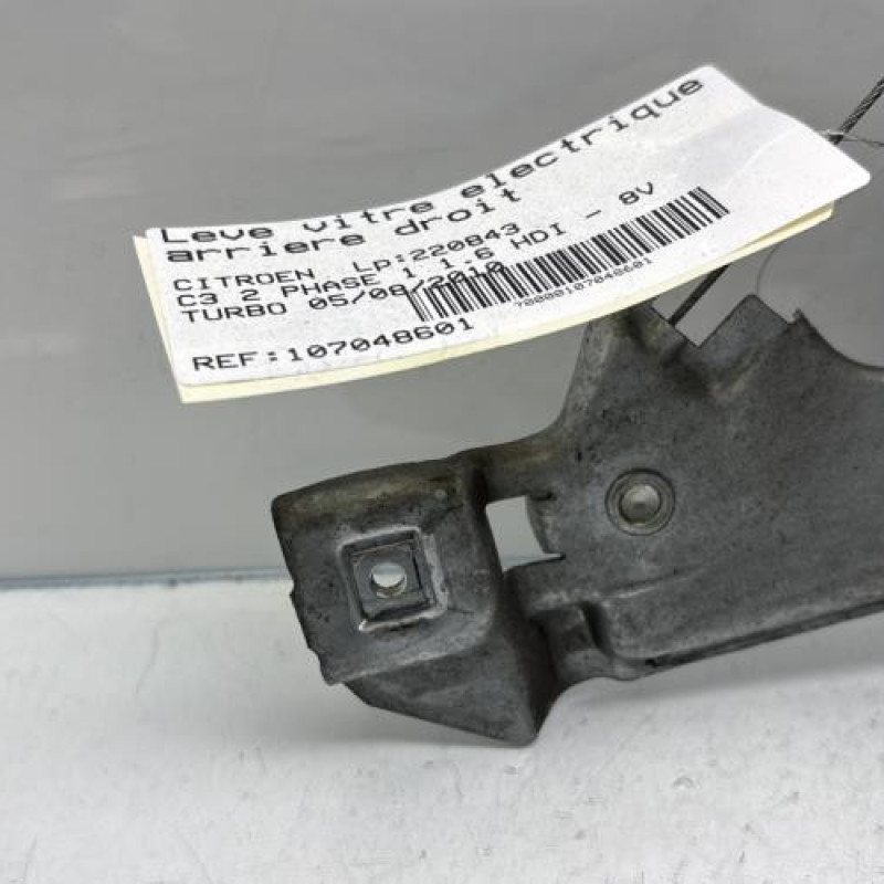 Leve vitre electrique arriere droit CITROEN C3 2 Photo n°2