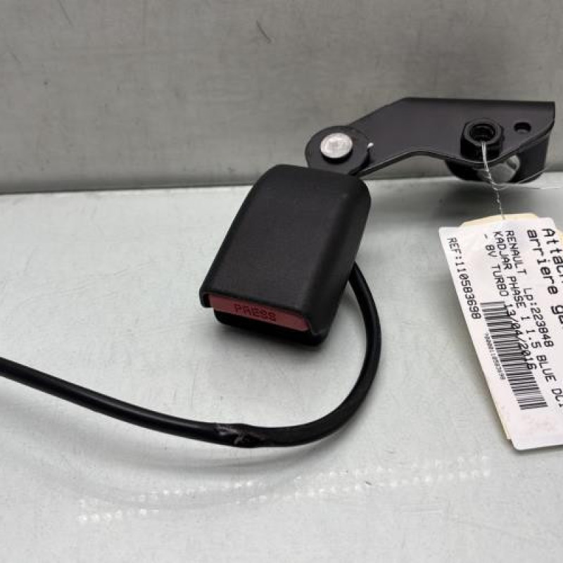 Attache ceinture arriere gauche RENAULT KADJAR Photo n°1