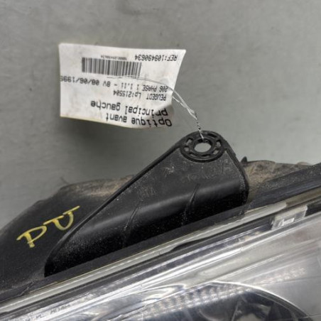 Optique avant principal gauche (feux)(phare) PEUGEOT 206