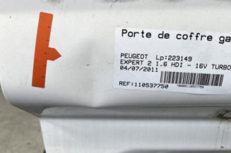 Porte de coffre gauche PEUGEOT EXPERT 2