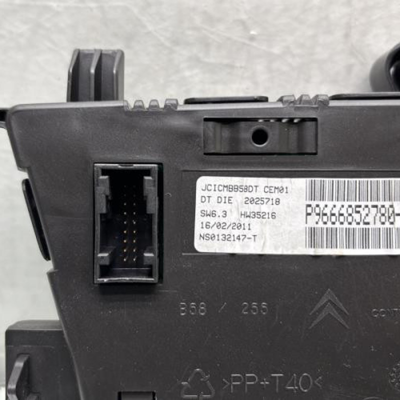 Compteur CITROEN C4 PICASSO 1 Photo n°3