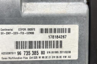Compteur CITROEN C4 PICASSO 1