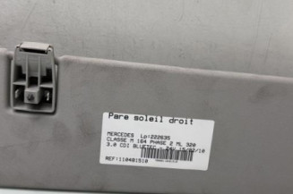 Pare soleil droit MERCEDES CLASSE M 164