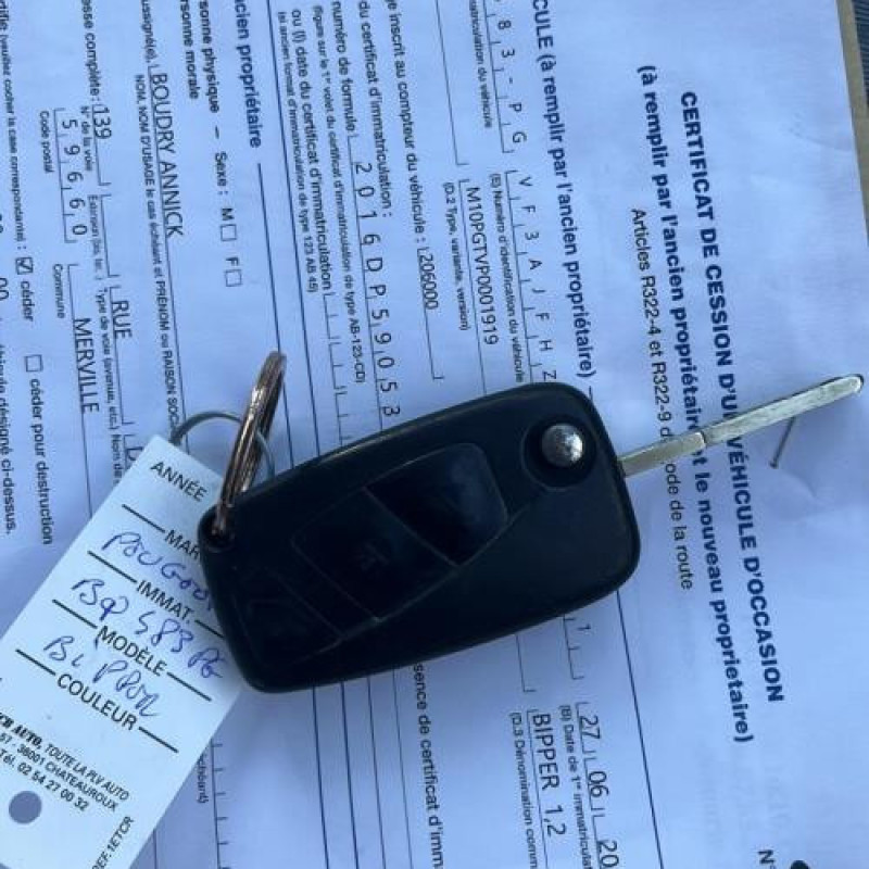 Aile avant droit PEUGEOT BIPPER Photo n°15