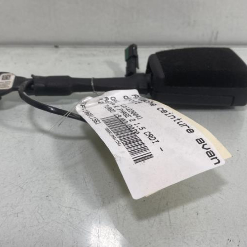 Attache ceinture avant droit OPEL ASTRA K Photo n°2