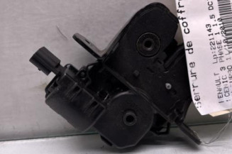 Serrure de coffre RENAULT SCENIC 3 Photo n°1