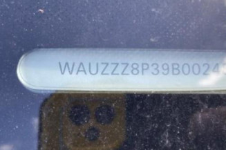 Plage arriere AUDI A3 2