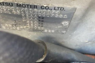 Plage arriere DAIHATSU TREVIS