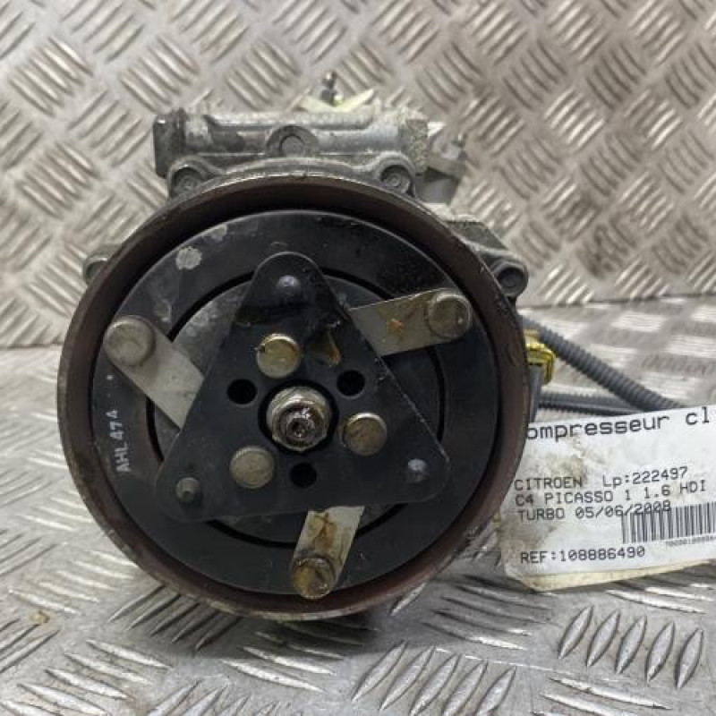 Compresseur clim CITROEN C4 PICASSO 1 Photo n°3