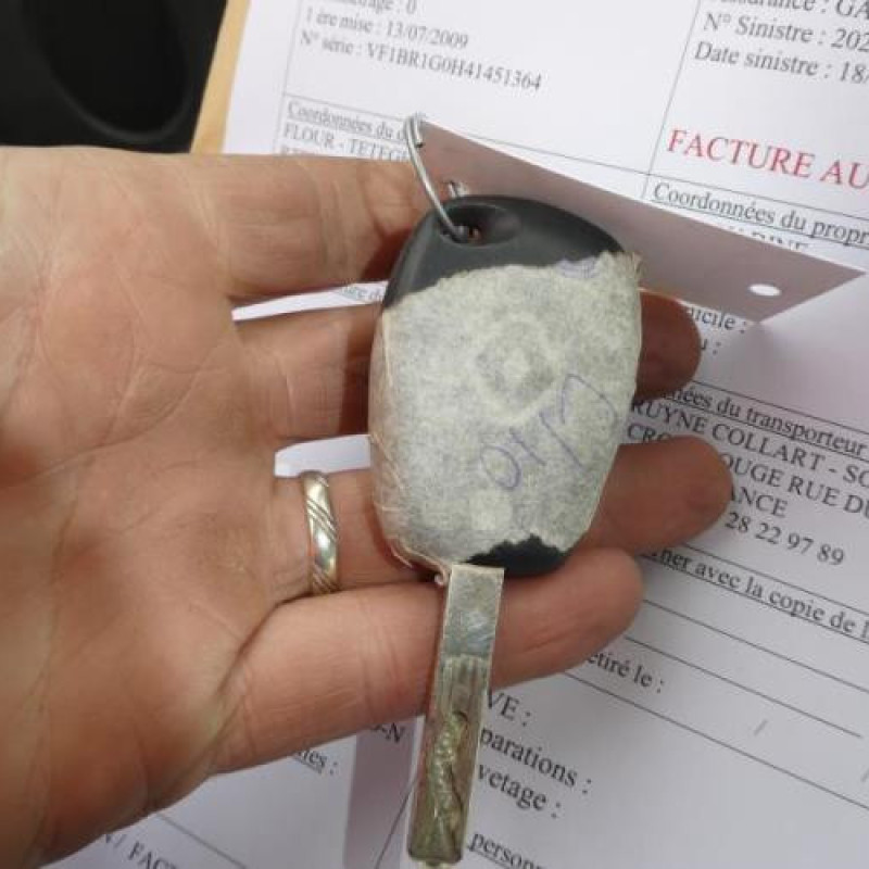 Capot RENAULT CLIO 3 Photo n°4