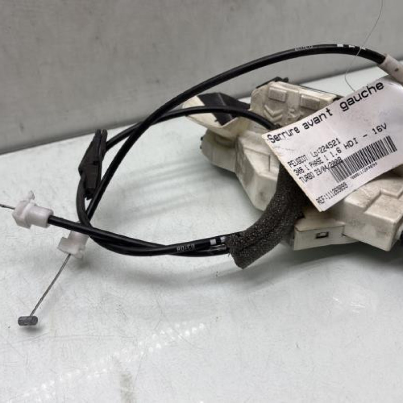 Serrure avant gauche PEUGEOT 308 1 Photo n°2