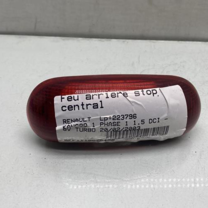 Feu arriere stop central RENAULT KANGOO 1 Photo n°1