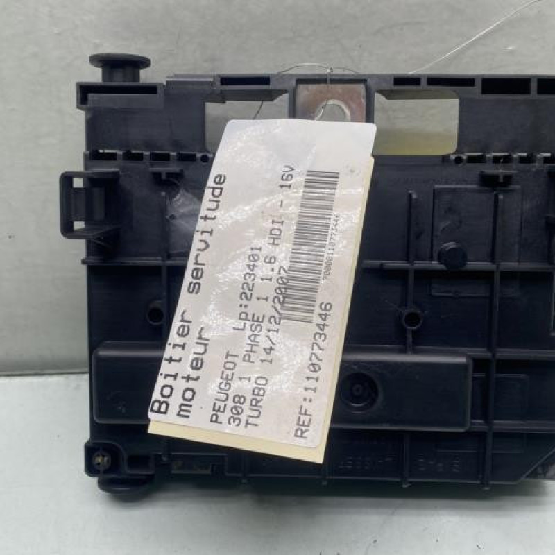 Boitier servitude moteur (BSM) PEUGEOT 308 1 Photo n°5