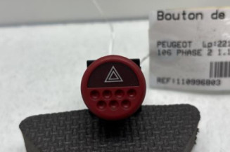 Bouton de warning PEUGEOT 106 Photo n°1