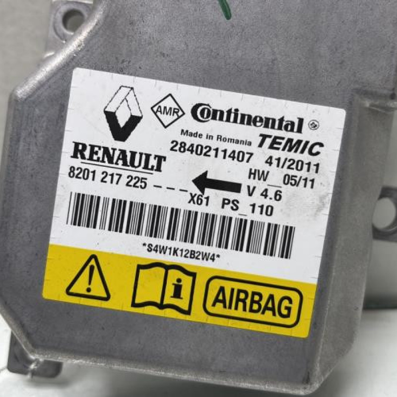 Boitier air bag RENAULT KANGOO 2 Photo n°2