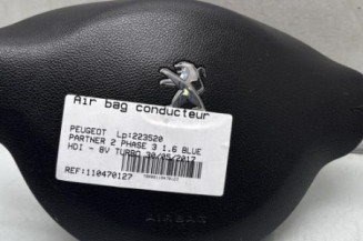 Air bag conducteur PEUGEOT PARTNER 2 Photo n°1