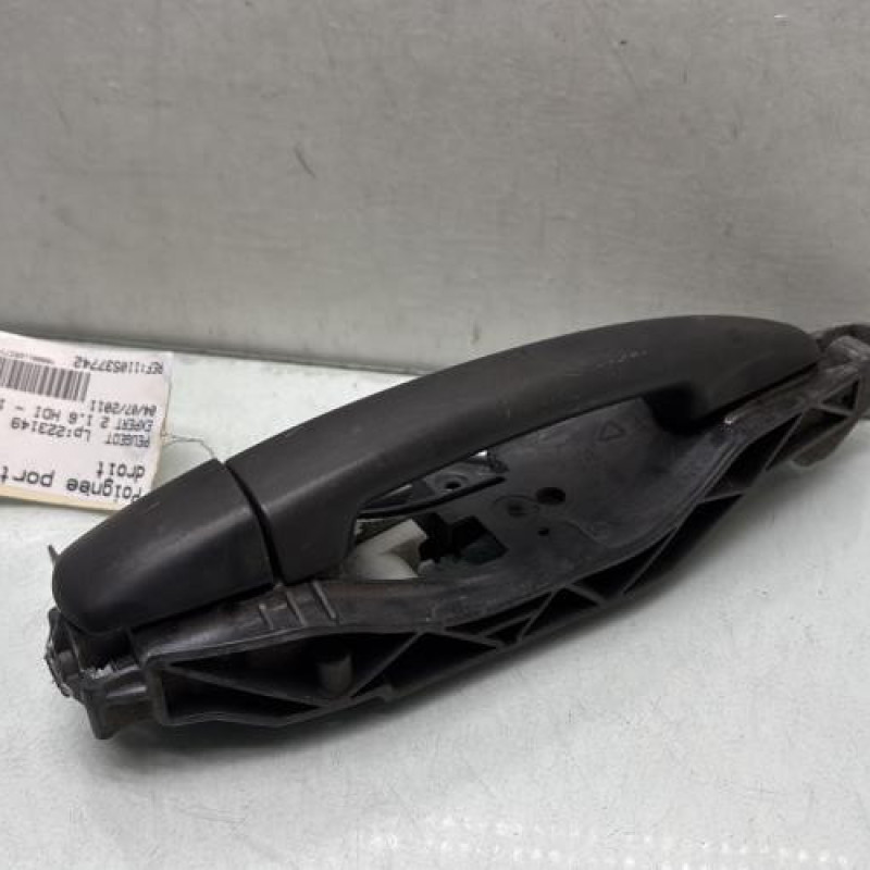 Poignee porte laterale droit PEUGEOT EXPERT 3 Photo n°3