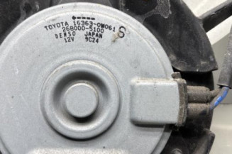 Moto ventilateur radiateur TOYOTA YARIS 3