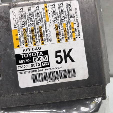 Boitier air bag TOYOTA YARIS 3