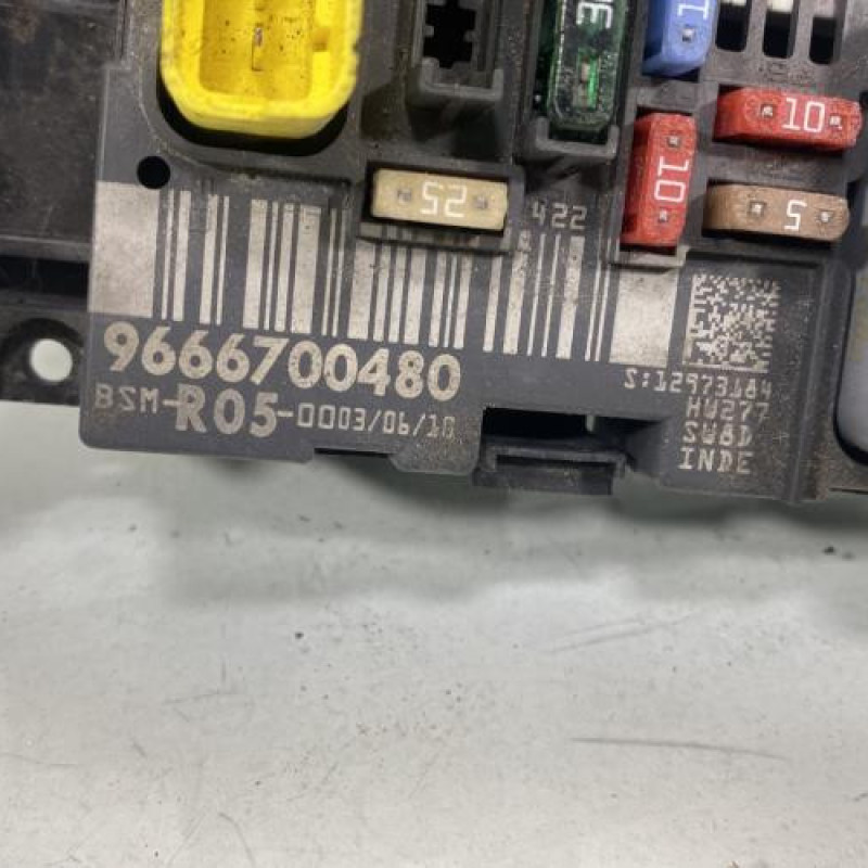 Boitier servitude moteur (BSM) CITROEN C4 1 Photo n°3