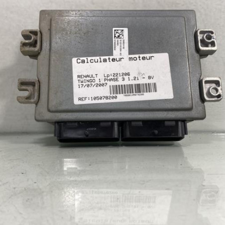 Calculateur moteur RENAULT TWINGO 1 Photo n°1