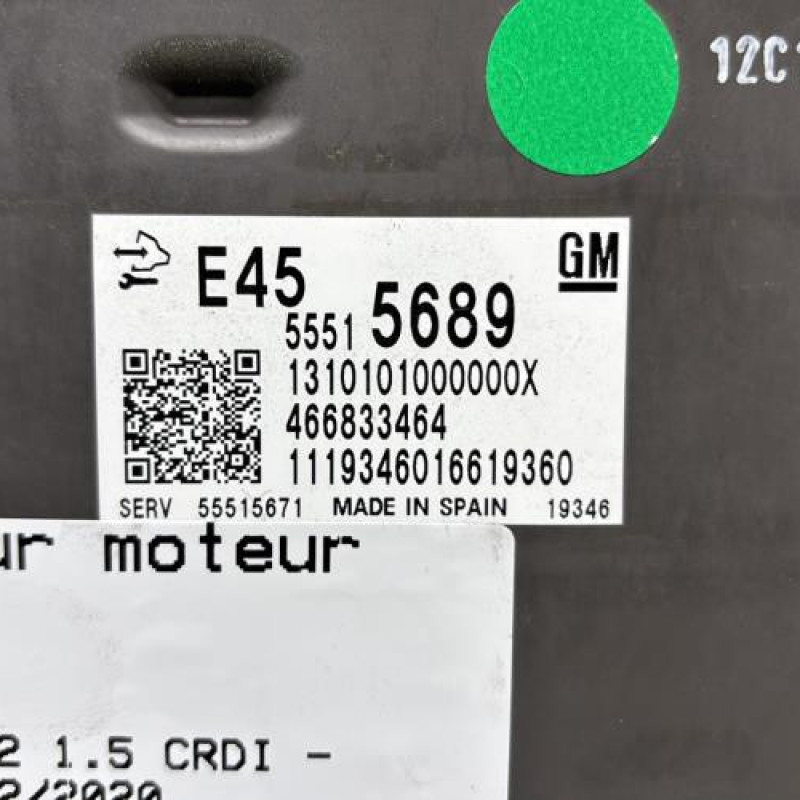 Calculateur moteur OPEL ASTRA K Photo n°4